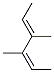 CAS#: 2417-88-1， (2E,4Z)-3,4-Dimethylhexa-2,4-Diene