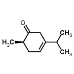 CAS 登录号：242127-32-8， (6R)-3-异丙基-6-甲基-3-环己烯-1-酮