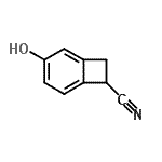CAS#: 242473-46-7， 3-Hydroxybicyclo[4.2.0]Octa-1,3,5-Triene-7-Carbonitrile