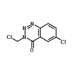 CAS#: 24310-42-7， 6-Chloro-3-(Chloromethyl)-1,2,3-Benzotriazin-4(3H)-One