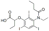 CAS#: 24340-26-9， 2-[3-(N-Ethylbutyrylamino)-2,4,6-Triiodophenoxy]Butyric Acid