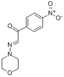 CAS 登录号：24342-46-9， alpha-(吗啉基亚氨基)-4'-硝基苯乙酮