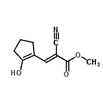 CAS#: 243988-73-0， Methyl (2E)-2-Cyano-3-(2-Hydroxy-1-Cyclopenten-1-Yl)Acrylate