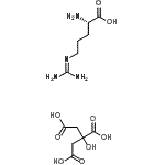 CAS#: 24404-97-5， N<Sup>5</Sup>-(Diaminomethylene)-L-Ornithine 2-Hydroxy-1,2,3-Propanetricarboxylate (1:1)