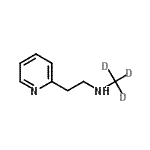 CAS#: 244094-70-0， N-(<Sup>2</Sup>H<Sub>3</Sub>)Methyl-2-(2-Pyridinyl)Ethanamine