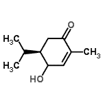 CAS#: 244135-17-9， (5R)-4-Hydroxy-5-Isopropyl-2-Methyl-2-Cyclohexen-1-One