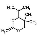 CAS#: 244307-96-8， 4-Isopropyl-5,5-Dimethyl-2-Methylene-1,3-Dioxane