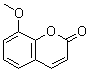 structure of CAS# 2445-81-0, 8-Methoxy-2H-Chromen-2-One;8-Methoxy-2H-chromen-2-one #;8-METHOXYCOUMARIN