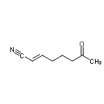 CAS#: 24468-68-6， (2E)-7-Oxo-2-Octenenitrile