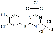 CAS#: 24478-10-2， 2-[(3,4-Dichlorophenyl)Thio]-4,6-Bis(Trichloromethyl)-1,3,5-Triazine