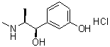 CAS 登录号：24493-89-8， 3-[(1R,2S)-1-羟基-2-(甲基氨基)丙基]苯酚盐酸盐(1:1)