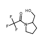 CAS#: 245051-65-4， 2,2,2-Trifluoro-1-[2-(Hydroxymethyl)-1-Pyrrolidinyl]Ethanone