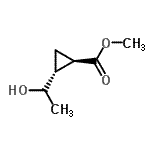 CAS#: 245096-65-5， Methyl (1R,2R)-2-[(1S)-1-Hydroxyethyl]Cyclopropanecarboxylate