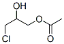 结构式 CAS# 24573-30-6, 2-羟基-3-氯丙基乙酸酯