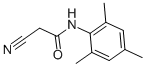 结构式 CAS# 24578-56-1, 2-氰基-N-(2,4,6-三甲基-苯基)-乙酰胺