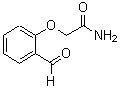 结构式 CAS# 24590-06-5, 2-(2-甲酰基苯氧基)乙酰胺