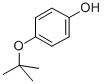 structure of CAS# 2460-87-9, 4-(1,1-Dimethylethoxy)-Phenol;HYDROQUINONE MONO-TERT-BUTYL ETHER;4-TERT-BUTOXYPHENOL;4-T-Butoxyphenol