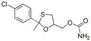 CAS#: 24606-93-7， 2-(4-Chlorophenyl)-2-Methyl-1,3-Oxathiolane-5-Methanol Carbamate