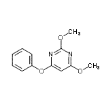 CAS#: 246538-87-4， 2,4-Dimethoxy-6-Phenoxypyrimidine