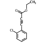 CAS#: 24654-09-9， Ethyl 3-(2-Chlorophenyl)-2-Propynoate