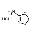 CAS#: 24665-92-7， 4,5-Dihydro-1,3-Oxazol-2-Amine Hydrochloride (1:1)