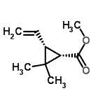 CAS#: 247129-72-2， Methyl (1S,3R)-2,2-Dimethyl-3-Vinylcyclopropanecarboxylate