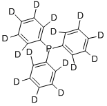 structure of CAS# 24762-44-5, Tri(Phenyl-D5)-Phosphine