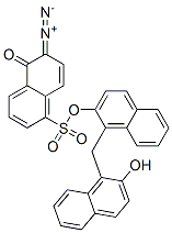 CAS#: 2481-91-6， 6-Diazo-5,6-dihydro-5-oxo-1-Naphthalenesulfonic acid, 1-[(2-hydroxy-1-naphthalenyl)methyl]-2-naphthalenyl ester