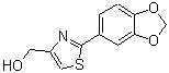 CAS#: 248249-56-1， [2-(1,3-Benzodioxol-5-Yl)-1,3-Thiazol-4-Yl]Methanol