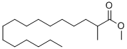 structure of CAS# 2490-53-1, Methyl 2-Methylhexadecanoate;2-Methylhexadecanoic Acid Methyl Ester;2-Methylpalmitic Acid Methyl Ester;Hexadecanoic Acid, 2-Methyl-, Methyl Ester