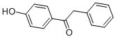 structure of CAS# 2491-32-9, 1-(4-Hydroxyphenyl)-2-Phenyl-Ethanone;1-(4-Hydroxyphenyl)-2-Phenyl-Ethanone;Nsc60474;Ethanone, 1-(4-Hydroxyphenyl)-2-Phenyl-