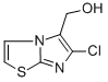 structure of CAS# 24918-13-6, (6-Chloro-Imidazo[2,1-b]Thiazol-5-Yl)-Methanol;(6-Chloroimidazo[2,3-B]Thiazol-5-Yl)Methanol;(6-Chloro-5-Imidazo[2,3-B]Thiazolyl)Methanol;Zinc01575331