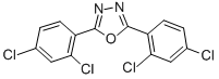 CAS#: 2492-00-4， 2,5-Bis(2,4-Dichlorophenyl)-1,3,4-Oxadiazole