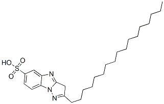 CAS#: 24939-67-1， 2-Heptadecyl-3H-Pyrazolo[1,5-a]Benzimidazole-6-Sulfonicacid