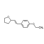 CAS#: 249911-61-3， 2-[(E)-2-(4-Ethoxyphenyl)Vinyl]Tetrahydrofuran