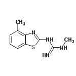 CAS#: 25039-64-9， 1-Methyl-3-(4-Methyl-1,3-Benzothiazol-2-Yl)Guanidine