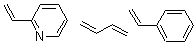CAS#: 25053-48-9， 2-Ethenyl-Pyridine Polymer With 1,3-Butadiene And Ethenylbenzene