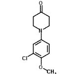 CAS#: 250718-96-8， 1-(3-Chloro-4-Methoxyphenyl)-4-Piperidinone