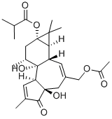 CAS#: 25090-71-5， 12-Deoxy-phorbol 20-acetate 13-isobutyrate