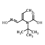 CAS#: 251325-79-8， [(1E,2Z)-1-(Hydroxyimino)-2-Buten-2-Yl](2-Methyl-2-Propanyl)Carbamic Acid