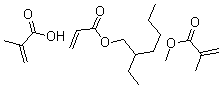 CAS#: 25133-98-6， 2-Methyl-2-Propenoic Acid Polymer With 2-Ethylhexyl 2-Propenoate And Methyl 2-Methyl-2-Propenoate