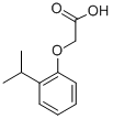 结构式 CAS# 25141-58-6, (2-异丙基-苯氧基)-乙酸