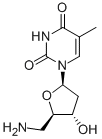 CAS#: 25152-20-9, 5'-Amino-5'-Deoxy-Thymidine