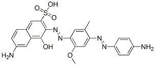 CAS#: 25180-12-5， 6-Amino-3-[[4-[(4-Aminophenyl)Azo]-6-Methoxy-m-Tolyl]Azo]-4-Hydroxynaphthalene-2-Sulphonic Acid
