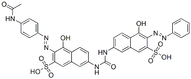 CAS#: 25188-34-5， 3-[(4-Acetamidophenyl)Azo]-4-Hydroxy-7-[[[[5-Hydroxy-6-(Phenylazo)-7-Sulpho-2-Naphthyl]Amino]Carbonyl]Amino]Naphthalene-2-Sulphonic Acid
