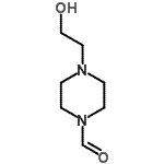 CAS#: 25209-64-7， 4-(2-Hydroxyethyl)-1-Piperazinecarbaldehyde