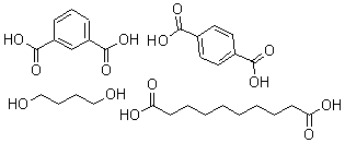 CAS#: 25214-81-7， 1,3-Benzenedicarboxylic Acid, Polymer With 1,4-Benzenedicarboxylic Acid, 1,4-Butanediol And Decanedioic Acid