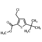 CAS#: 252914-61-7， Methyl 3-(Chloromethyl)-5-(2-Methyl-2-Propanyl)-2-Thiophenecarboxylate