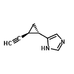 CAS#: 252951-45-4， 4-[(1S,2S)-2-Ethynylcyclopropyl]-1H-Imidazole