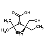 CAS#: 252953-46-1， [(2S)-1-Hydroxy-2-Methyl-2-Butanyl](2-Methyl-2-Propanyl)Carbamic Acid